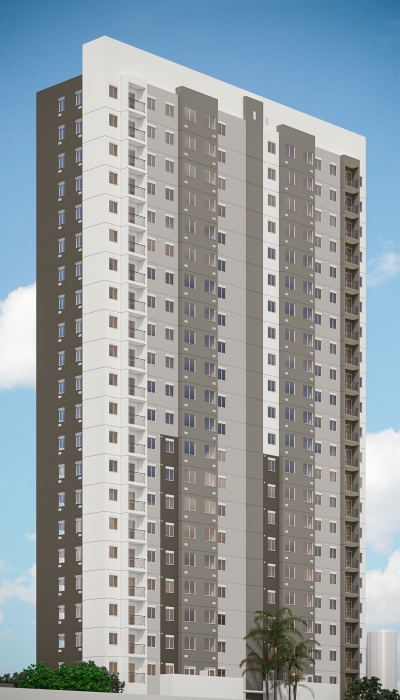 Vivaz Estação Belém 2 - E-metal Alumínio